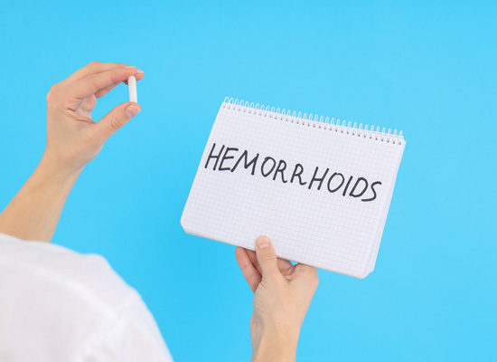 behandling av hemoroider