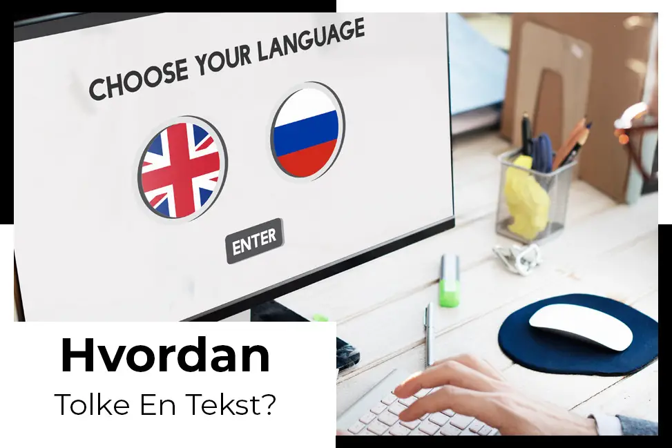 tolke en tekst innhold