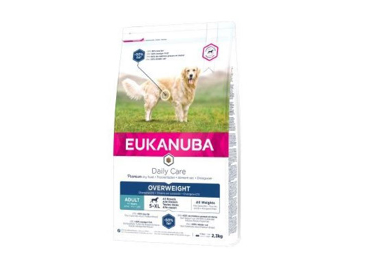 eukanuba daily care adult overweight