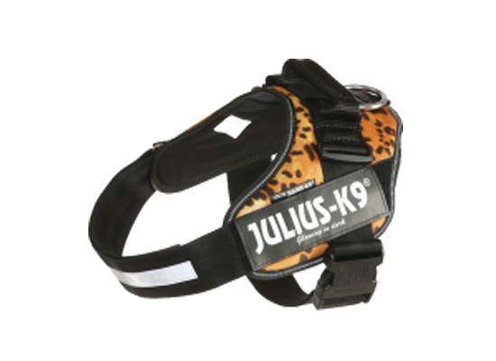 Julius K9 Leopard Fløyel IDC Sele