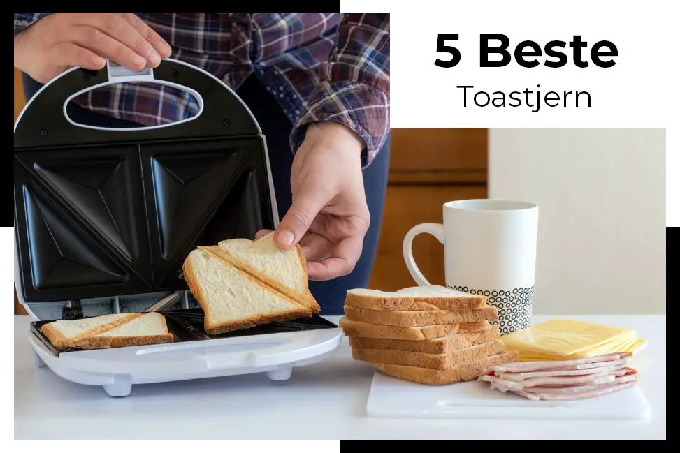 toastjern er den perfekte måten å lage raske, sunne lunsjer og snacks på
