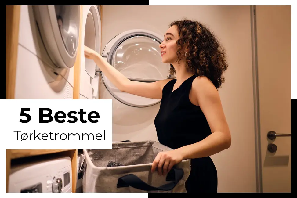 tørkemaskiner er utstyrt med krøllfri tørking og omvendt tumbling teknologi for å minimere rynker på klærne dine