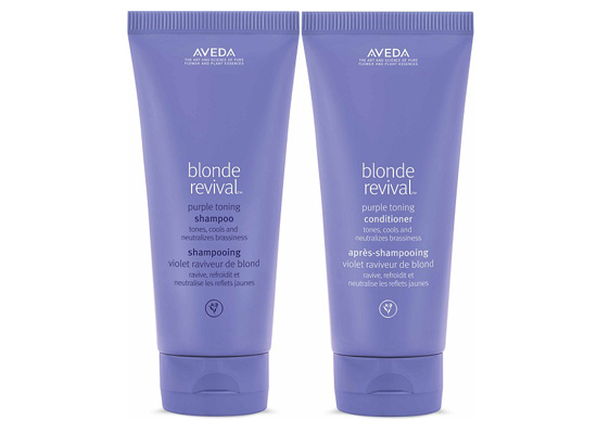 aveda blonde revivalpurple toning