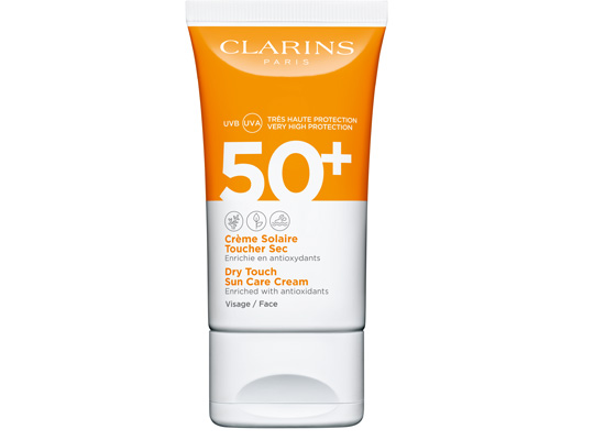 clarins sun dry touch spf 50