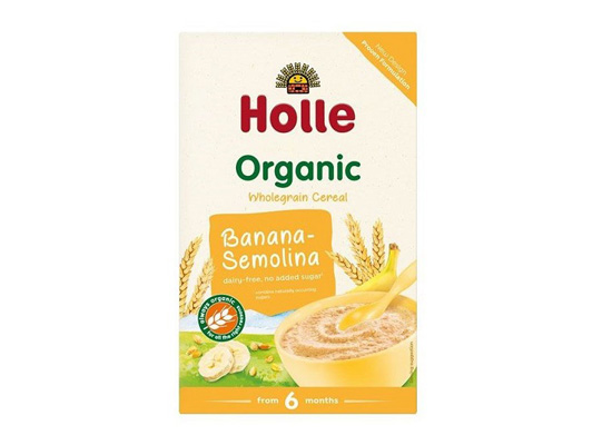 holle semulegrøt med banan