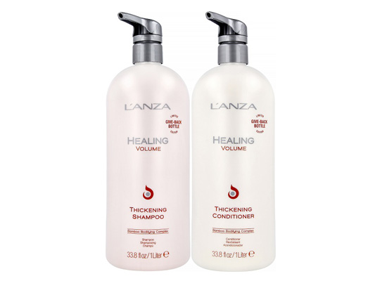 sulatfri shampoo lanza healing volume test