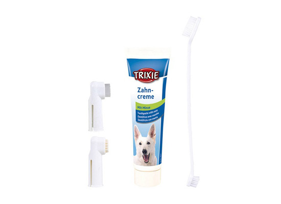 tannbørste hund tannpleiesett til hund test