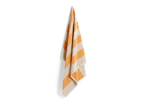 badehåndklær test frotté stripe badehåndkle