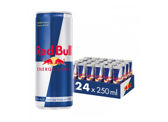 energidrikk test 24 x red bull energidryck