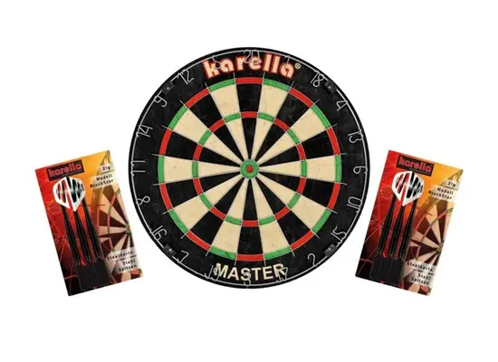 dartskive beste i test dartskive master m