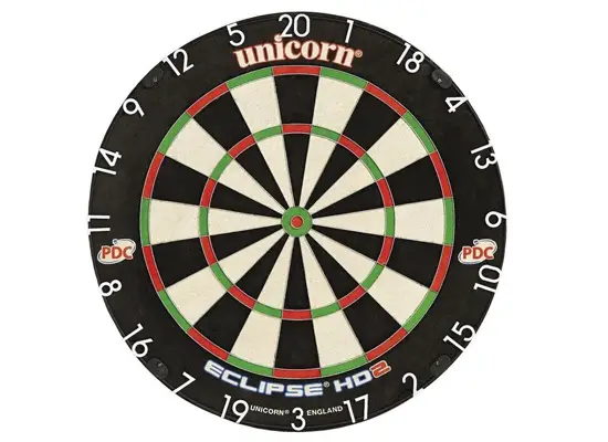 dartskive test unicorn eclipse hd2