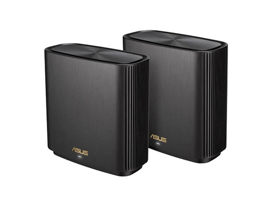 asus zenwifi ax xt8 mesh system ax6600 2 pack svart