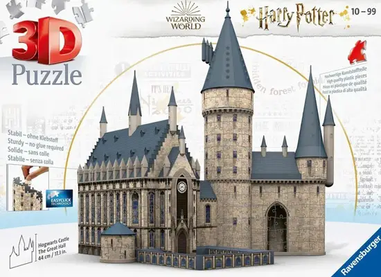 3d puslespill beste i test harry potter ravensburger