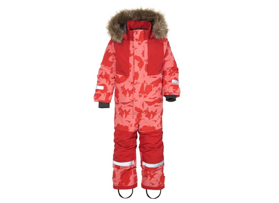 kids' björnen printed coverall